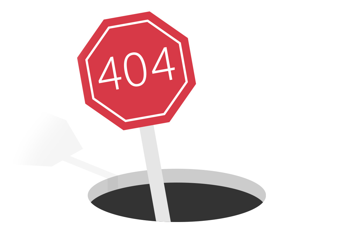 Fehler 404 Grafik