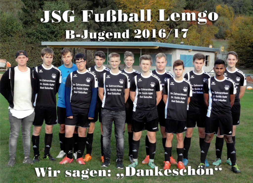 B-Jugend JSG Fußball Lemgo